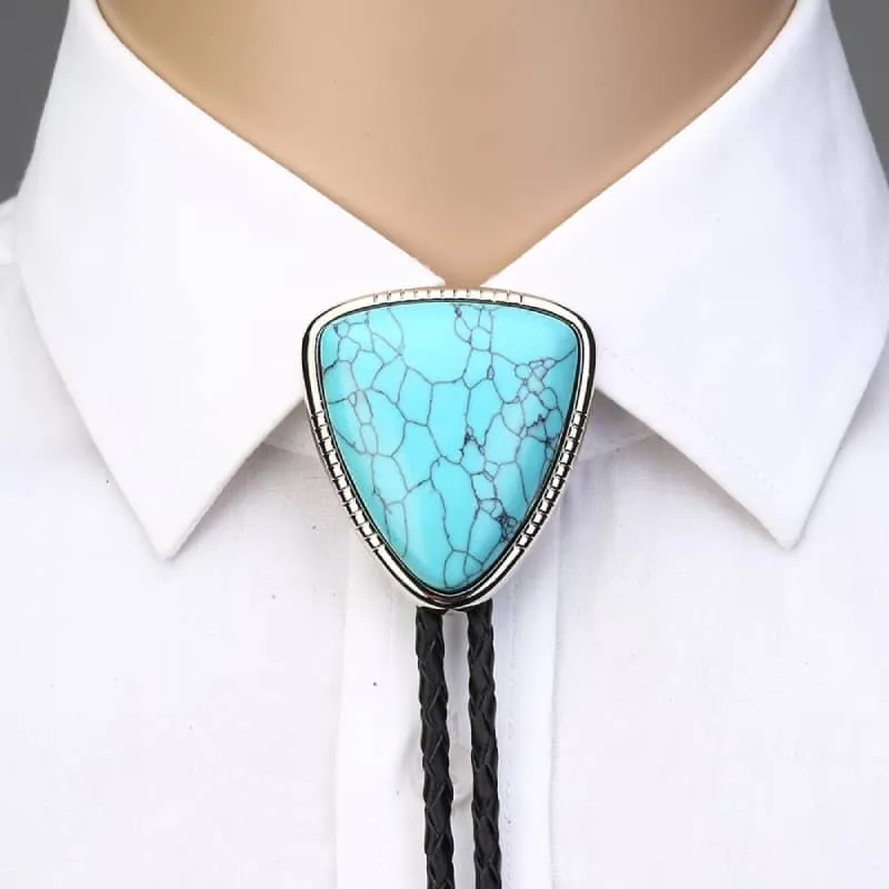 Triangle Bolo Tie sold by Western Cowboy product image thumbnail 3