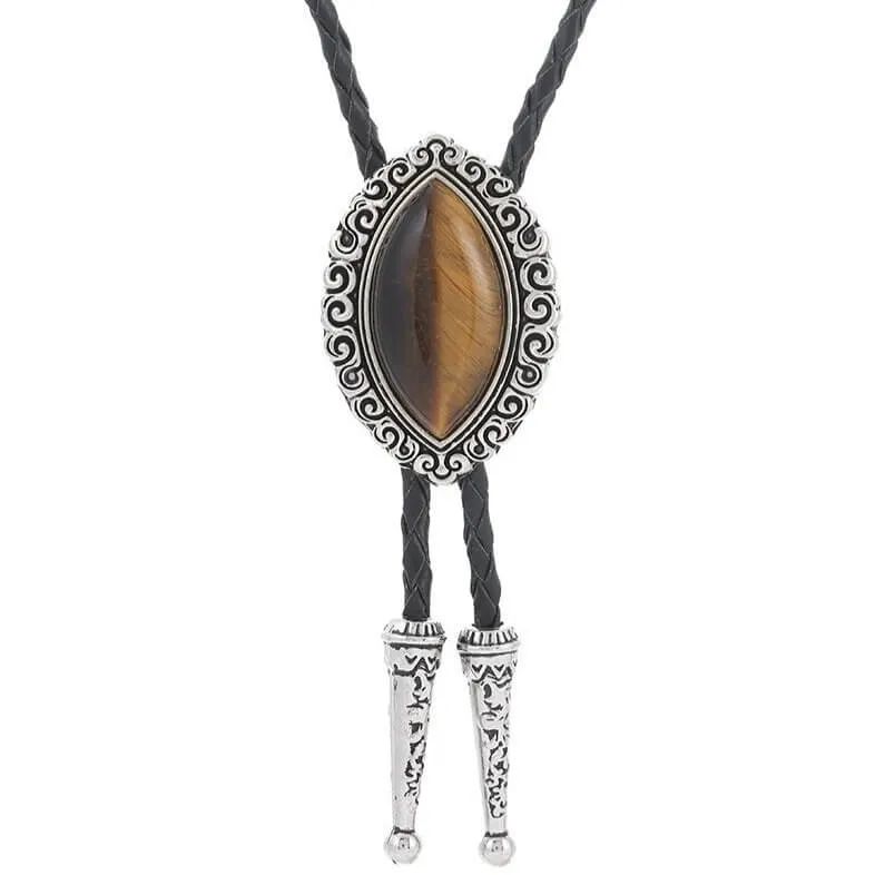 Brown Bolo Tie sold by Western Cowboy product image thumbnail 2
