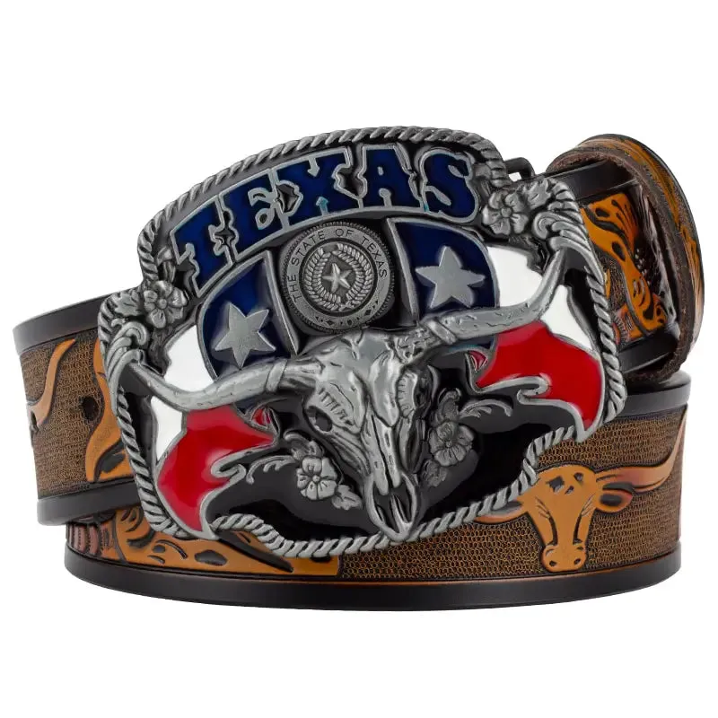 Texas Cowboy Belt sold by Western Cowboy product image thumbnail 2