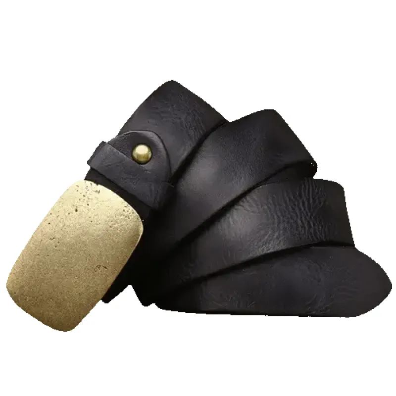 Black Western Style Belt made by Western Cowboy