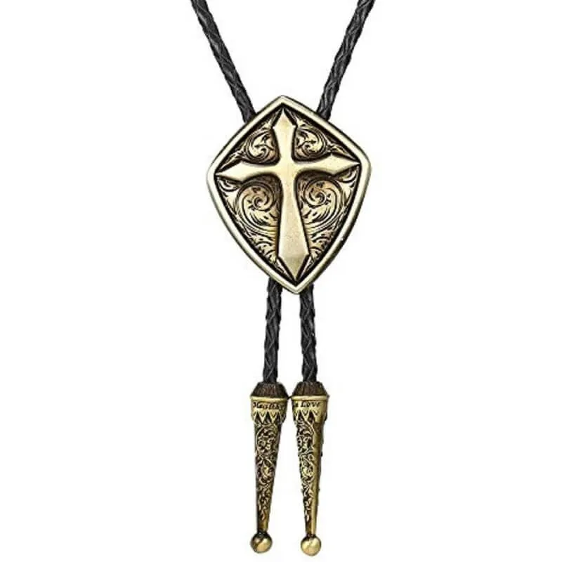 Cross Bolo Tie sold by Western Cowboy product image thumbnail 2