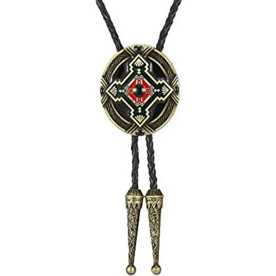 Navajo Bolo Tie sold by Western Cowboy product image thumbnail 2