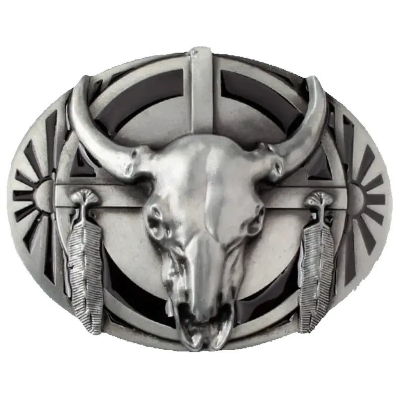 Cowboy Style Belt Buckle made by Western Cowboy
