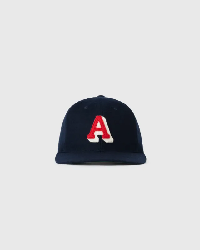 Atlanta Crackers 1939 Authentic Wool Ballcap sold by Ebbets Field Flannels