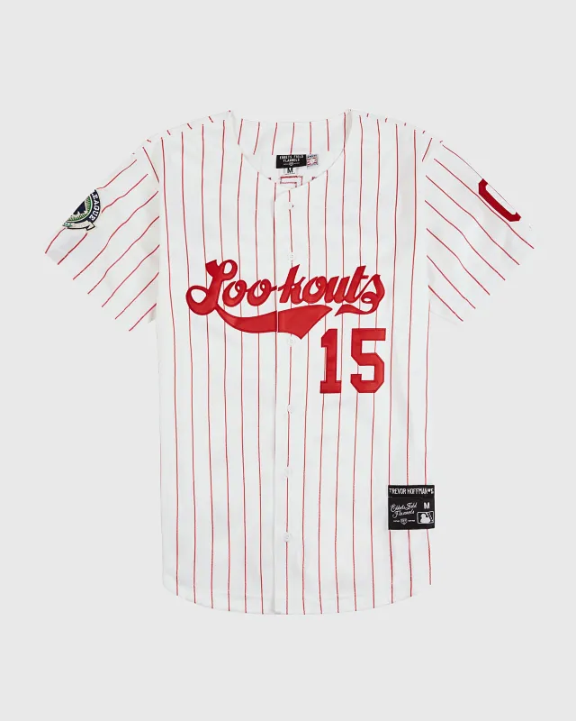 Trevor Hoffman Chattanooga Lookouts Button Up Jersey sold by Ebbets Field Flannels
