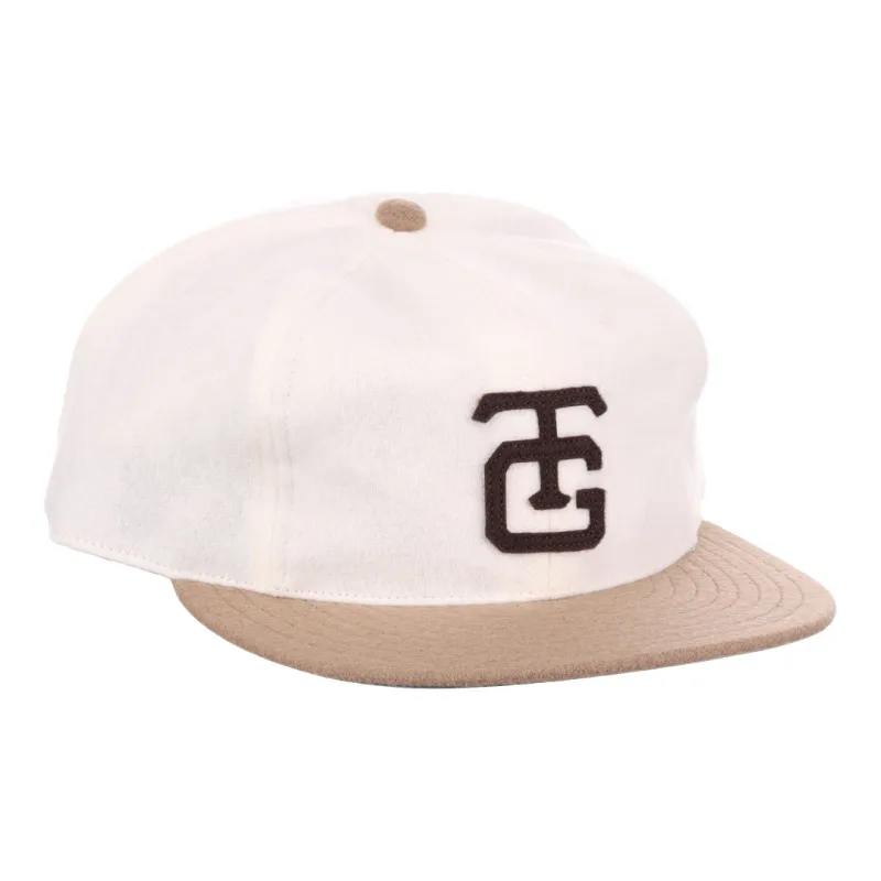 Tokyo Kyojin (Giants) Vintage Inspired Ballcap - Cream made by Ebbets Field Flannels