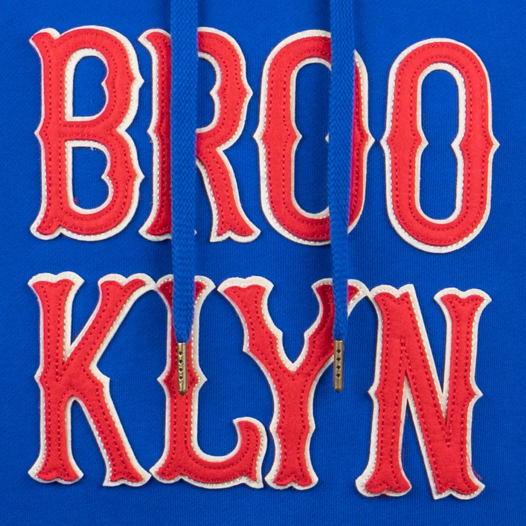 Brooklyn Royal Giants French Terry Script Hooded Sweatshirt sold by Ebbets Field Flannels product image thumbnail 2