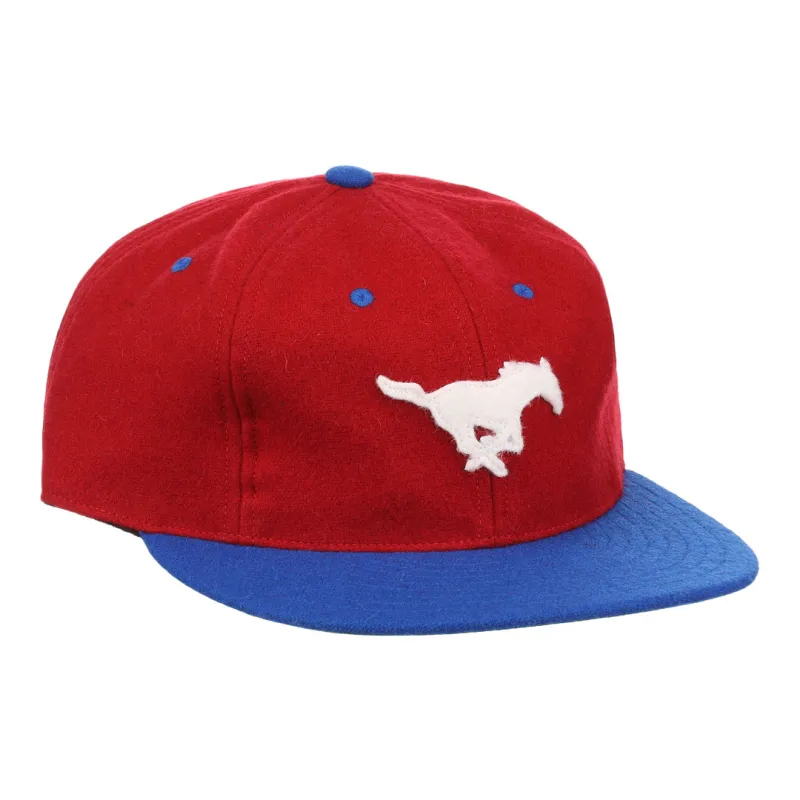 Southern Methodist University Mascot Vintage Ballcap sold by Ebbets Field Flannels