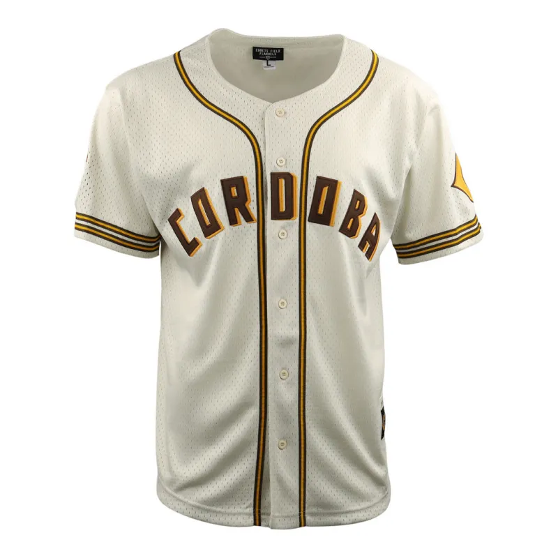 Cordoba Cafeteros EFF DNA Replica Button-Up Mesh Jersey sold by Ebbets Field Flannels
