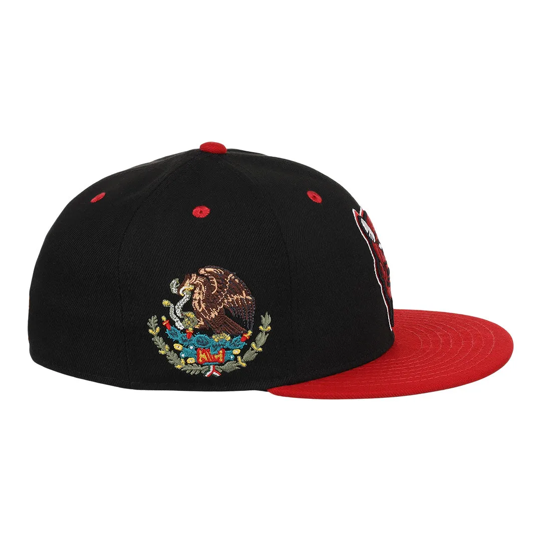 Mexico Diablos EFF DNA Fitted Ballcap sold by Ebbets Field Flannels product image thumbnail 2