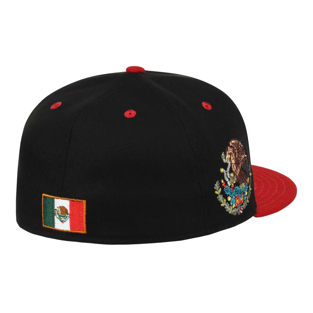 Mexico Diablos EFF DNA Fitted Ballcap sold by Ebbets Field Flannels product image thumbnail 3