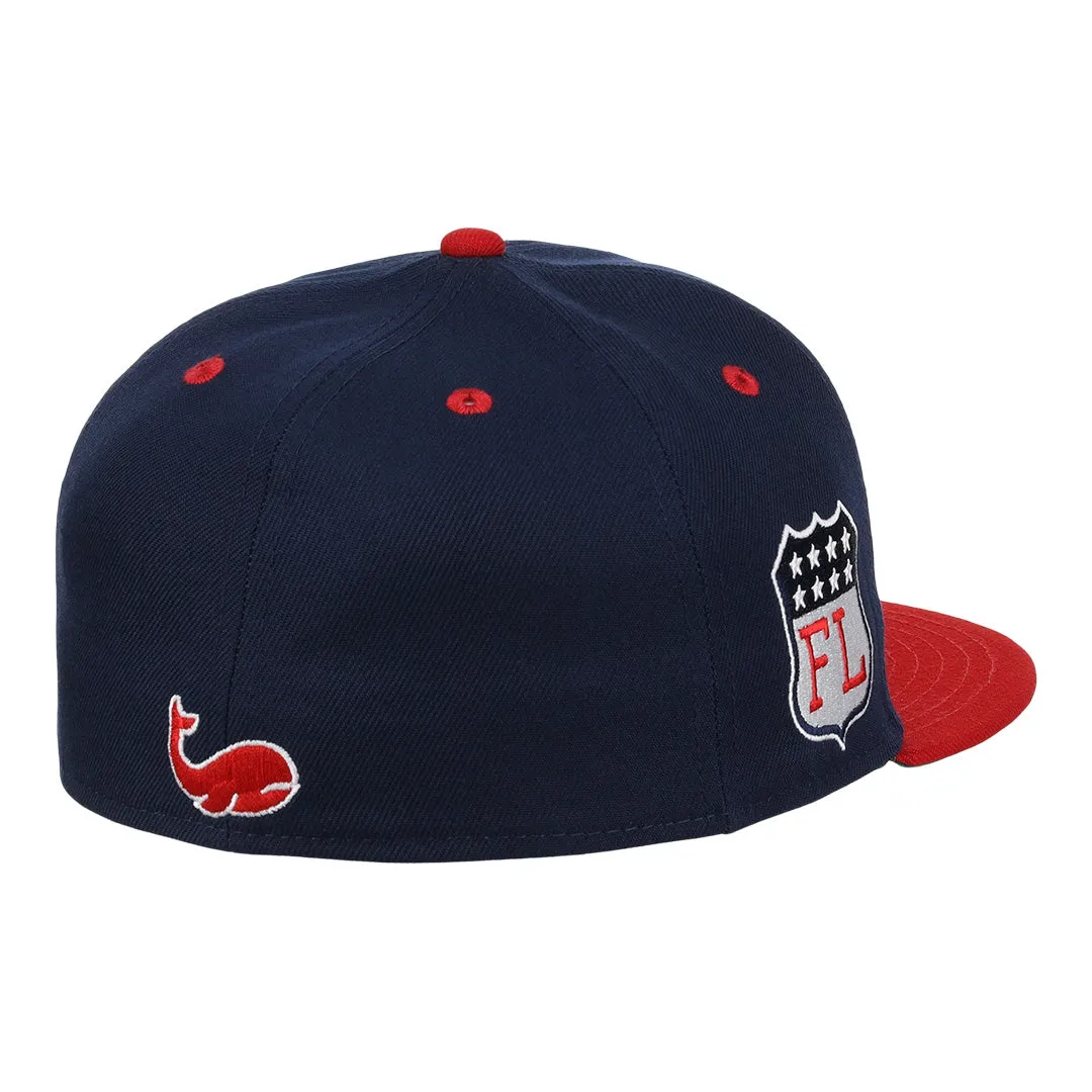 Chicago Whales EFF DNA Fitted Ballcap sold by Ebbets Field Flannels product image thumbnail 3