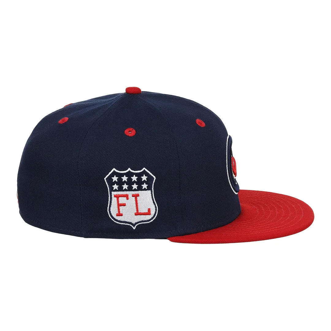 Chicago Whales EFF DNA Fitted Ballcap sold by Ebbets Field Flannels product image thumbnail 2