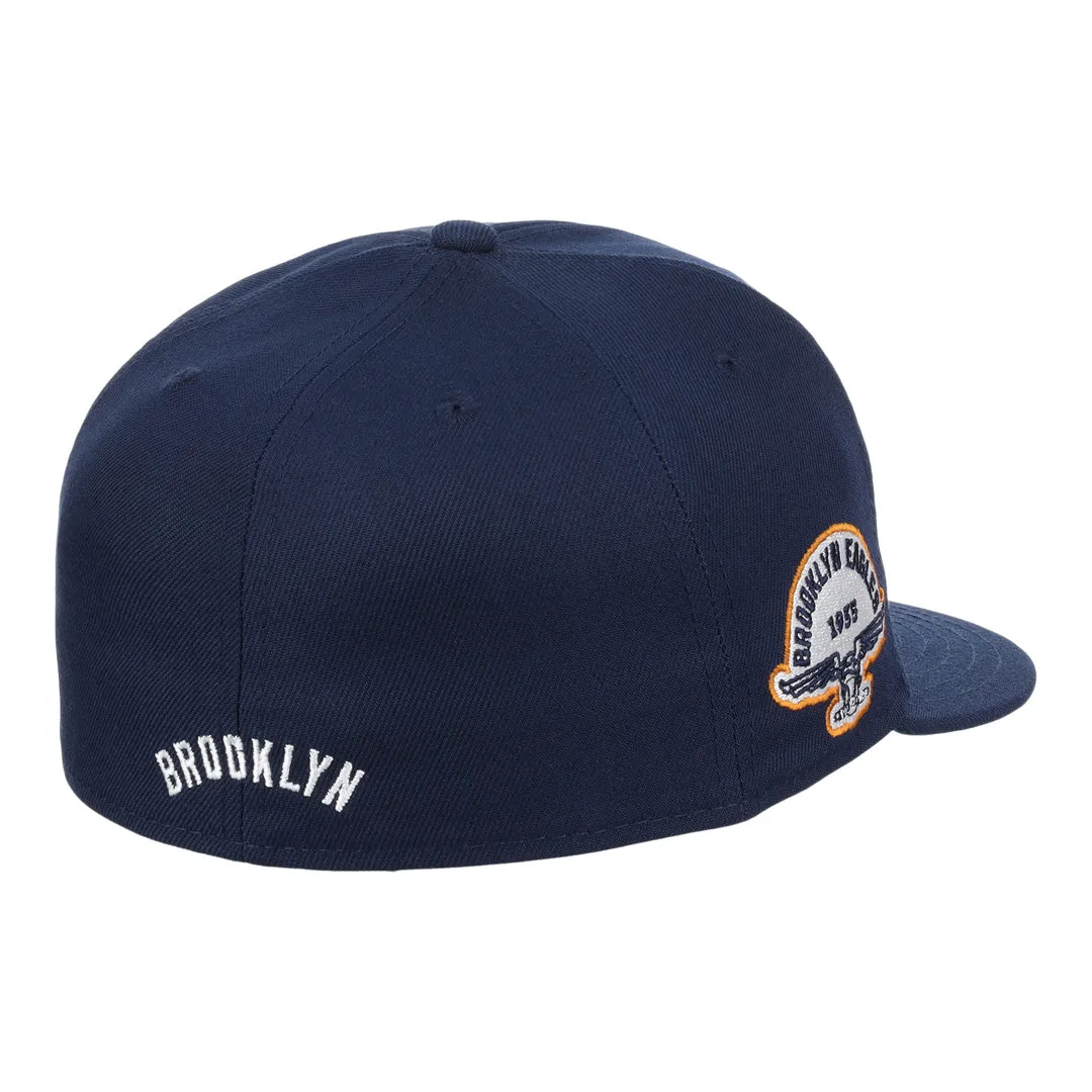 Brooklyn Eagles NLB Team Color Fitted Ballcap sold by Ebbets Field Flannels product image thumbnail 4