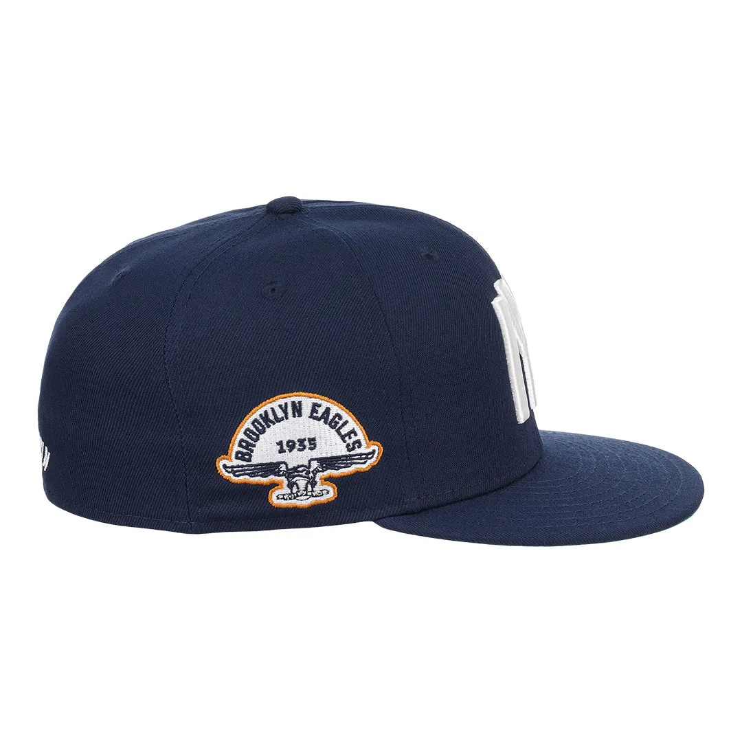 Brooklyn Eagles NLB Team Color Fitted Ballcap sold by Ebbets Field Flannels product image thumbnail 3