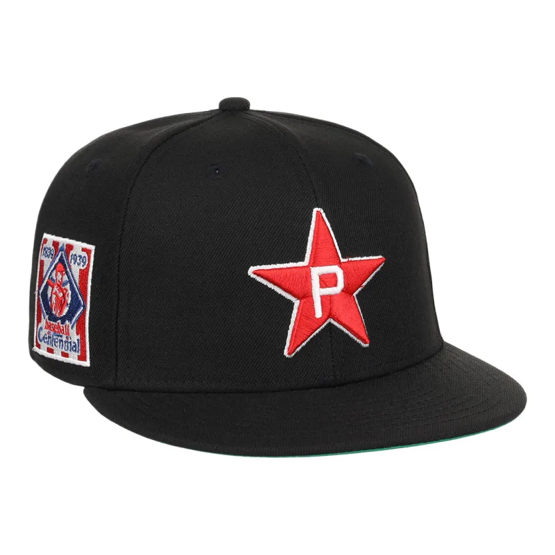 Philadelphia Stars NLB Team Color Fitted Ballcap sold by Ebbets Field Flannels
