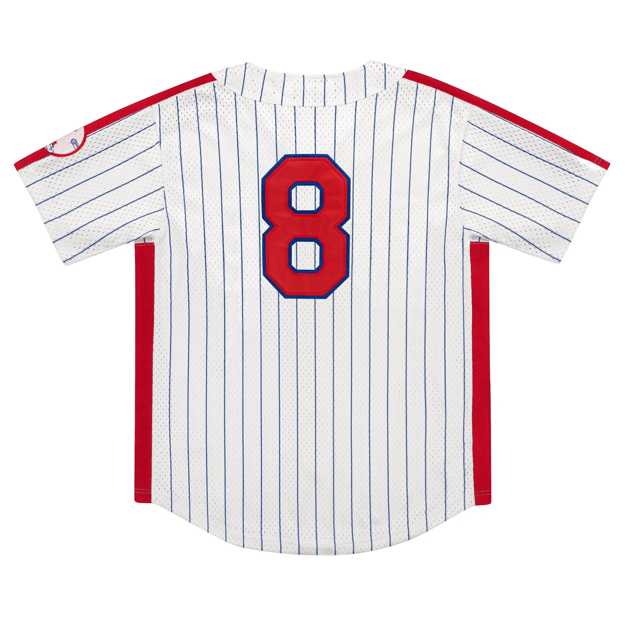 Reddy Kilowatt EFF Pinstripe Button Down Jersey sold by Ebbets Field Flannels product image thumbnail 2