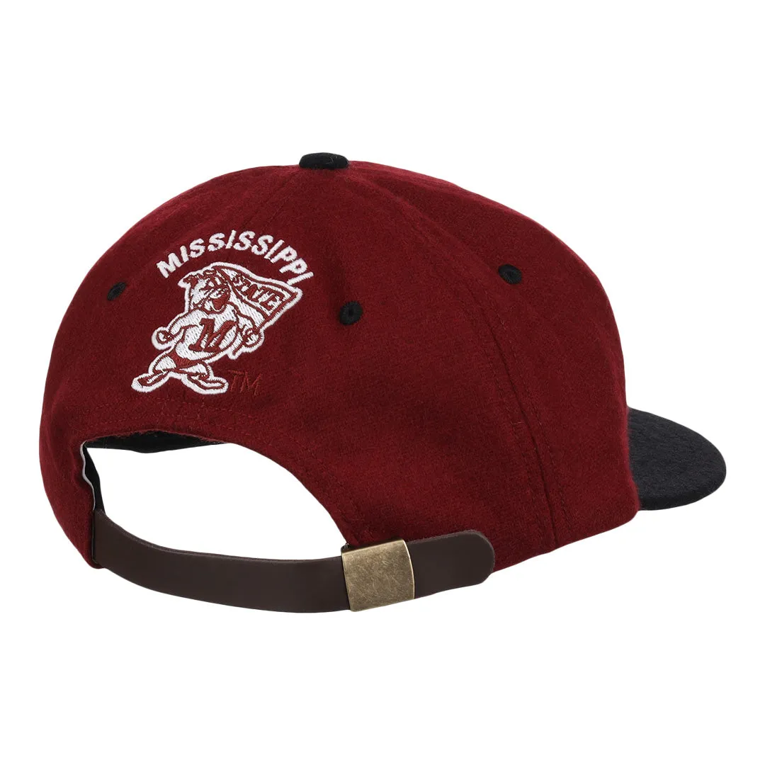 Mississippi State Bulldogs Collegiate Wool Ballcap sold by Ebbets Field Flannels product image thumbnail 3