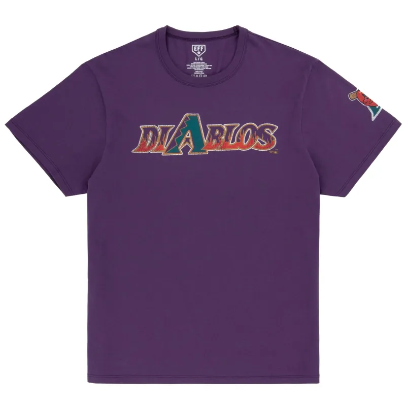 El Paso Diablos EFF MiLB Vintage T-Shirt sold by Ebbets Field Flannels