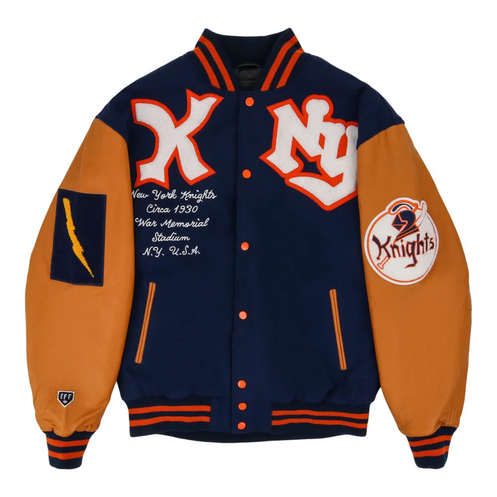 New York Knights Dna Varsity Jacket sold by Ebbets Field Flannels