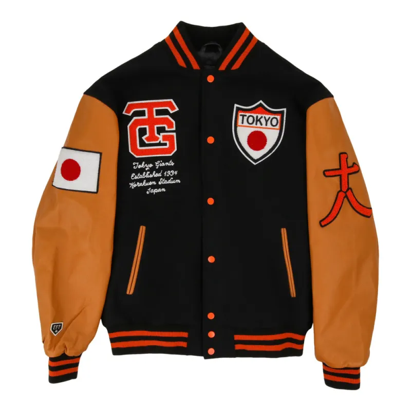 Tokyo Giants Dna Varsity Jacket sold by Ebbets Field Flannels