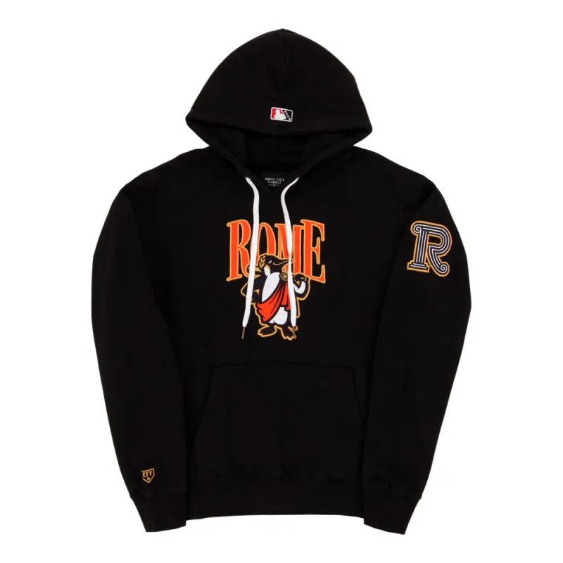 Rome Emperors MiLB Cotton Hooded Sweatshirt sold by Ebbets Field Flannels