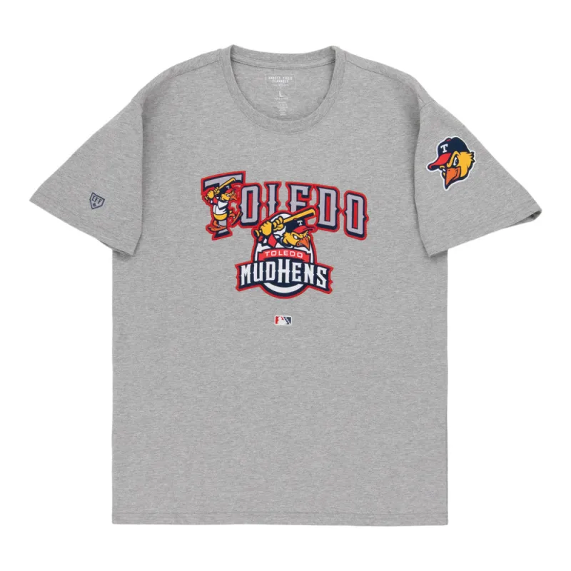Toledo Mud Hens MiLB Fashion Cotton Short Sleeve Tee sold by Ebbets Field Flannels