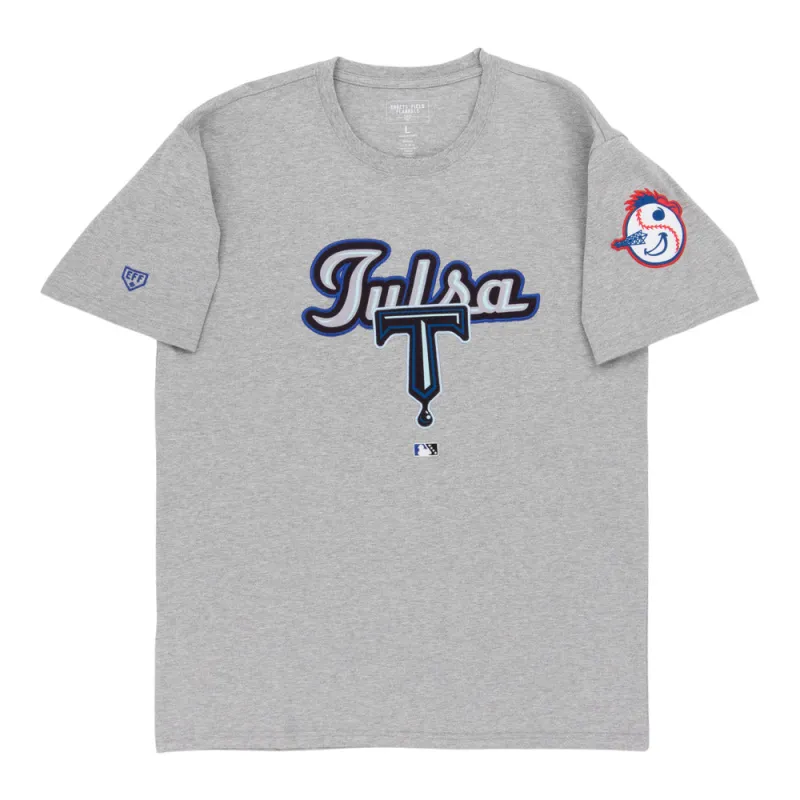 Tulsa Drillers MiLB Fashion Cotton Short Sleeve Tee sold by Ebbets Field Flannels