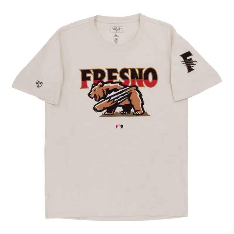Fresno Grizzlies MiLB Fashion Cotton Short Sleeve Tee sold by Ebbets Field Flannels