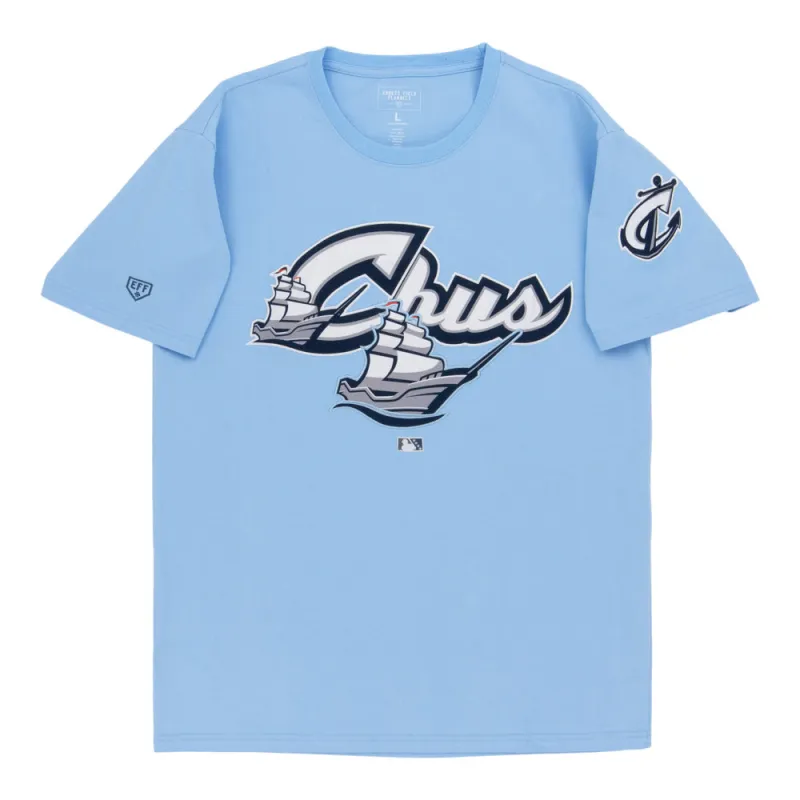 Columbus Clippers MiLB Fashion Cotton Short Sleeve Tee sold by Ebbets Field Flannels