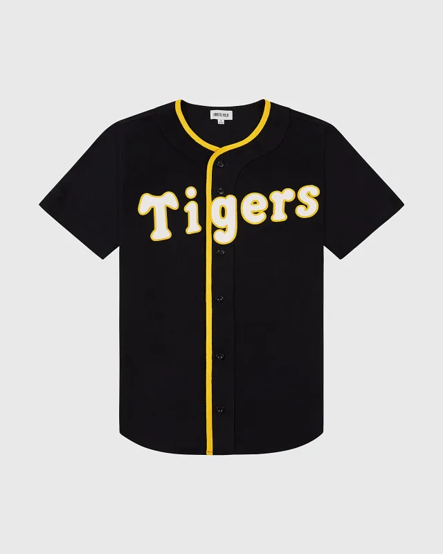 Osaka Tigers Cotton Twill Baseball Jersey sold by Ebbets Field Flannels