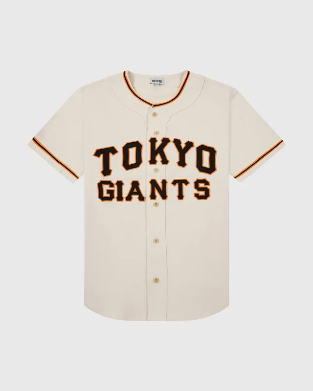 Tokyo Giants 1953 Cotton Twill Baseball Jersey sold by Ebbets Field Flannels