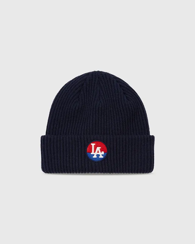 Los Angeles Angels (PCL) Patch Logo Ribbed Beanie sold by Ebbets Field Flannels