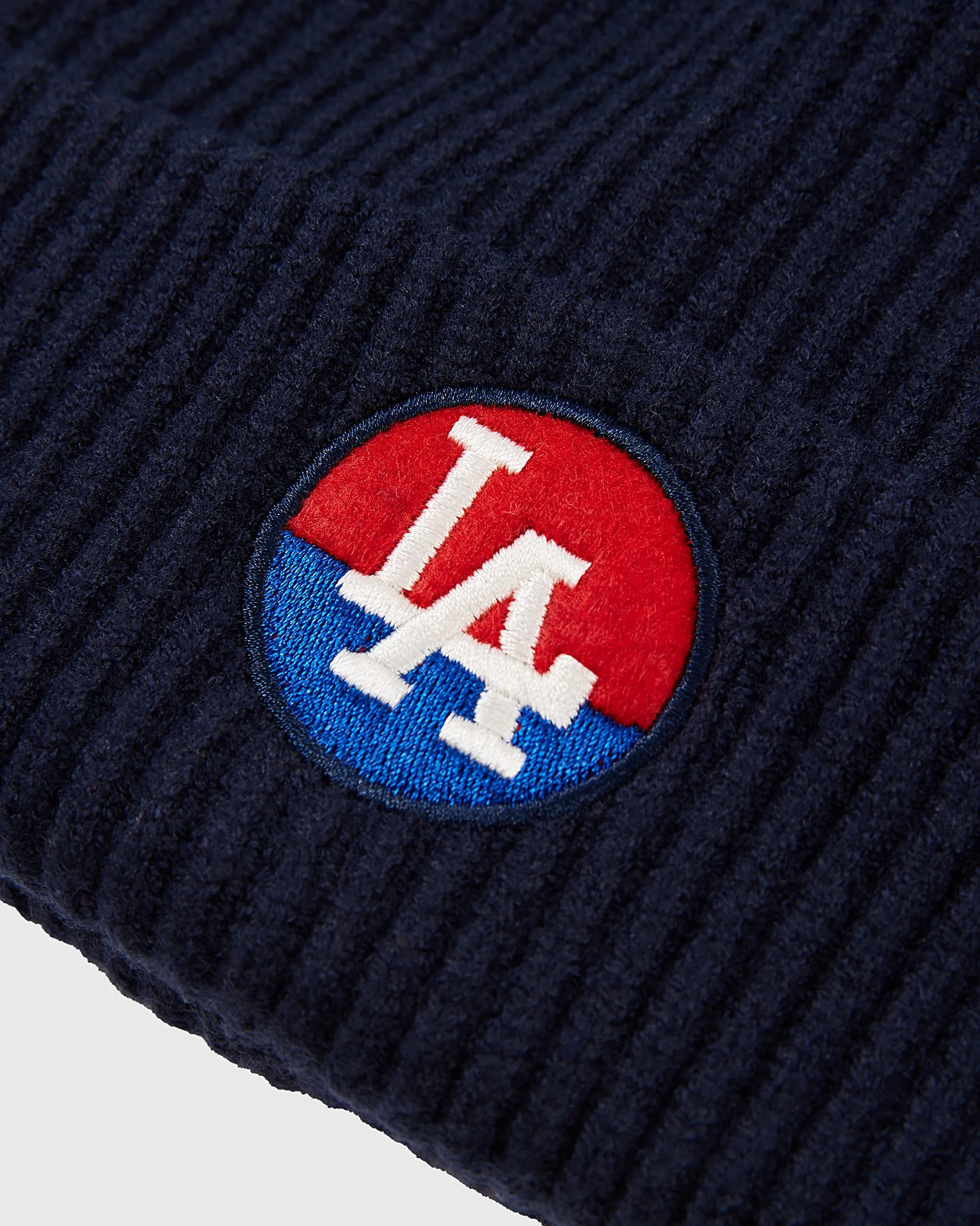 Los Angeles Angels (PCL) Patch Logo Ribbed Beanie sold by Ebbets Field Flannels product image thumbnail 2