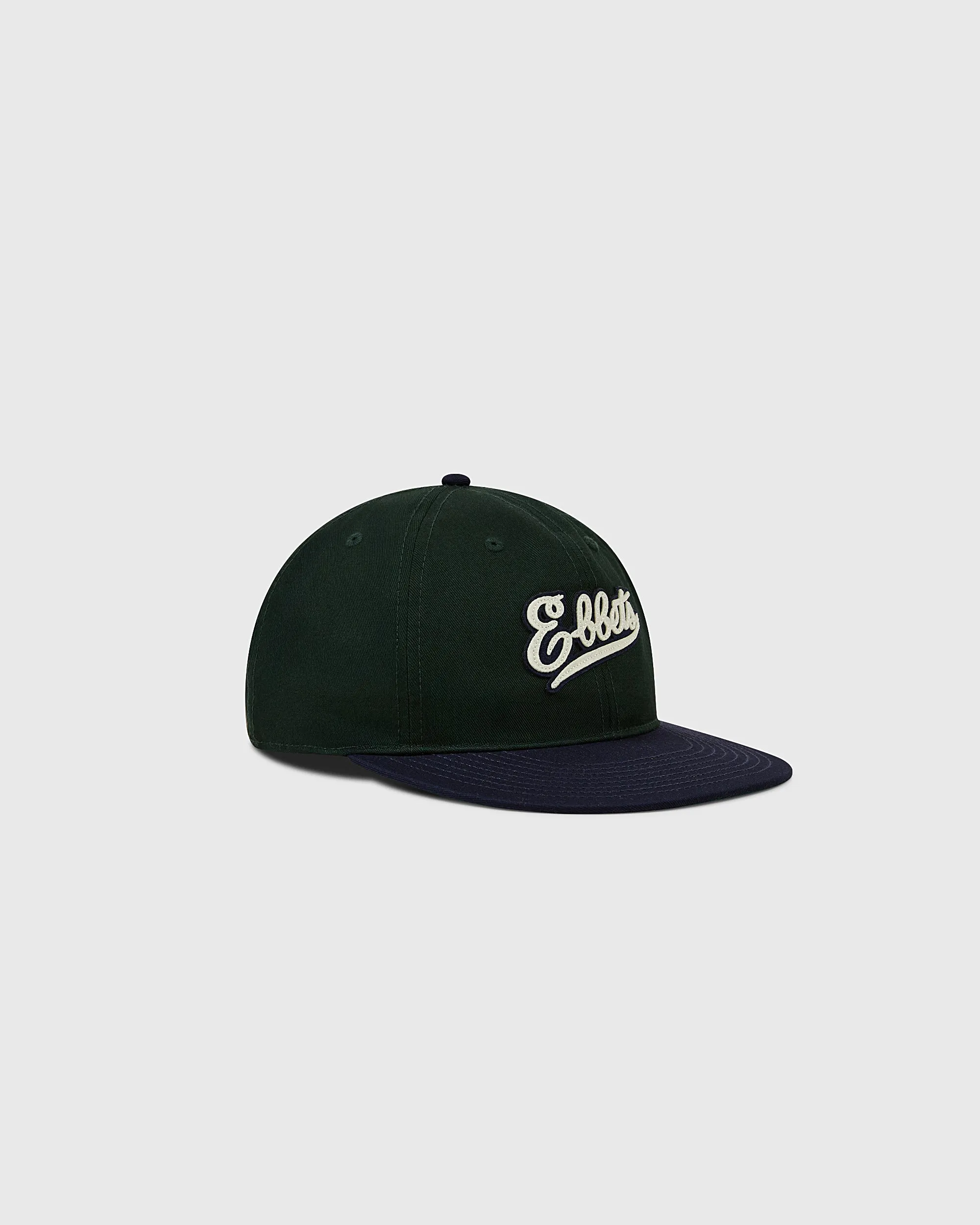 Ebbets Felt Script Cotton Twill Ballcap sold by Ebbets Field Flannels product image thumbnail 2