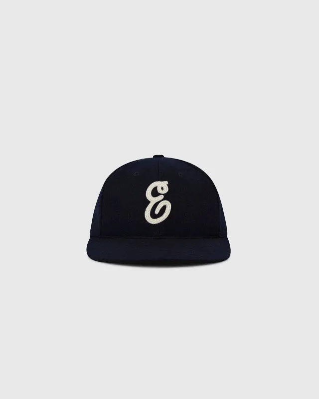 Ebbets Felt 'E' Wool Ballcap sold by Ebbets Field Flannels