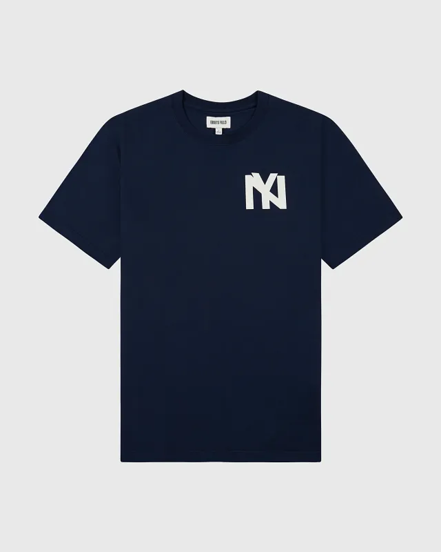 Brooklyn Eagles Logo Short Sleeve Tee Shirt made by Ebbets Field Flannels