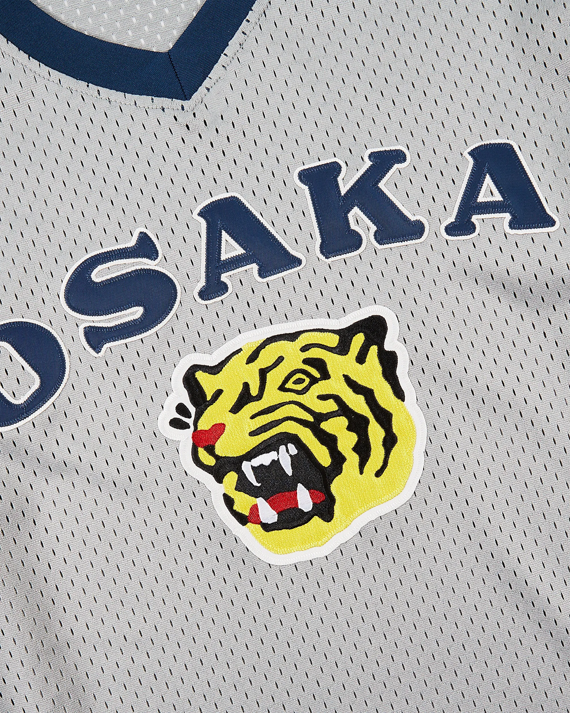 Osaka Tigers Mesh V-Neck Jersey sold by Ebbets Field Flannels product image thumbnail 4