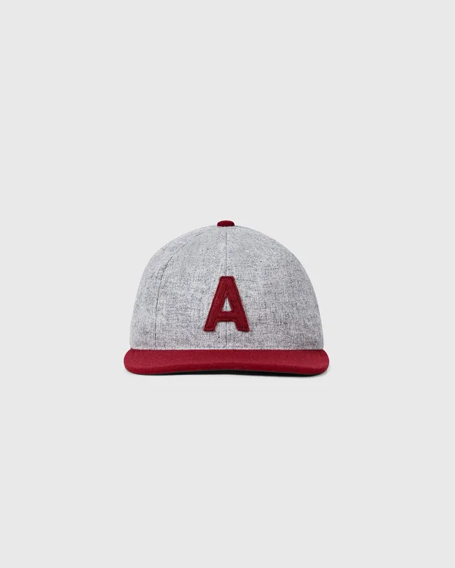 University of Alabama 1930 Authentic 8-Panel Wool Ballcap made by Ebbets Field Flannels