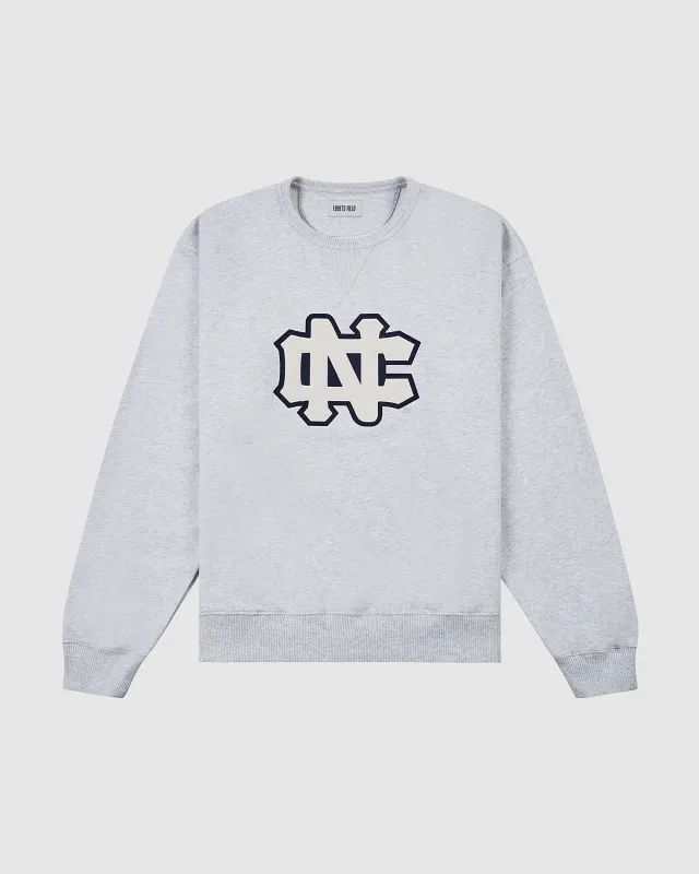 University of North Carolina Heavyweight Cotton Terry Crewneck sold by Ebbets Field Flannels