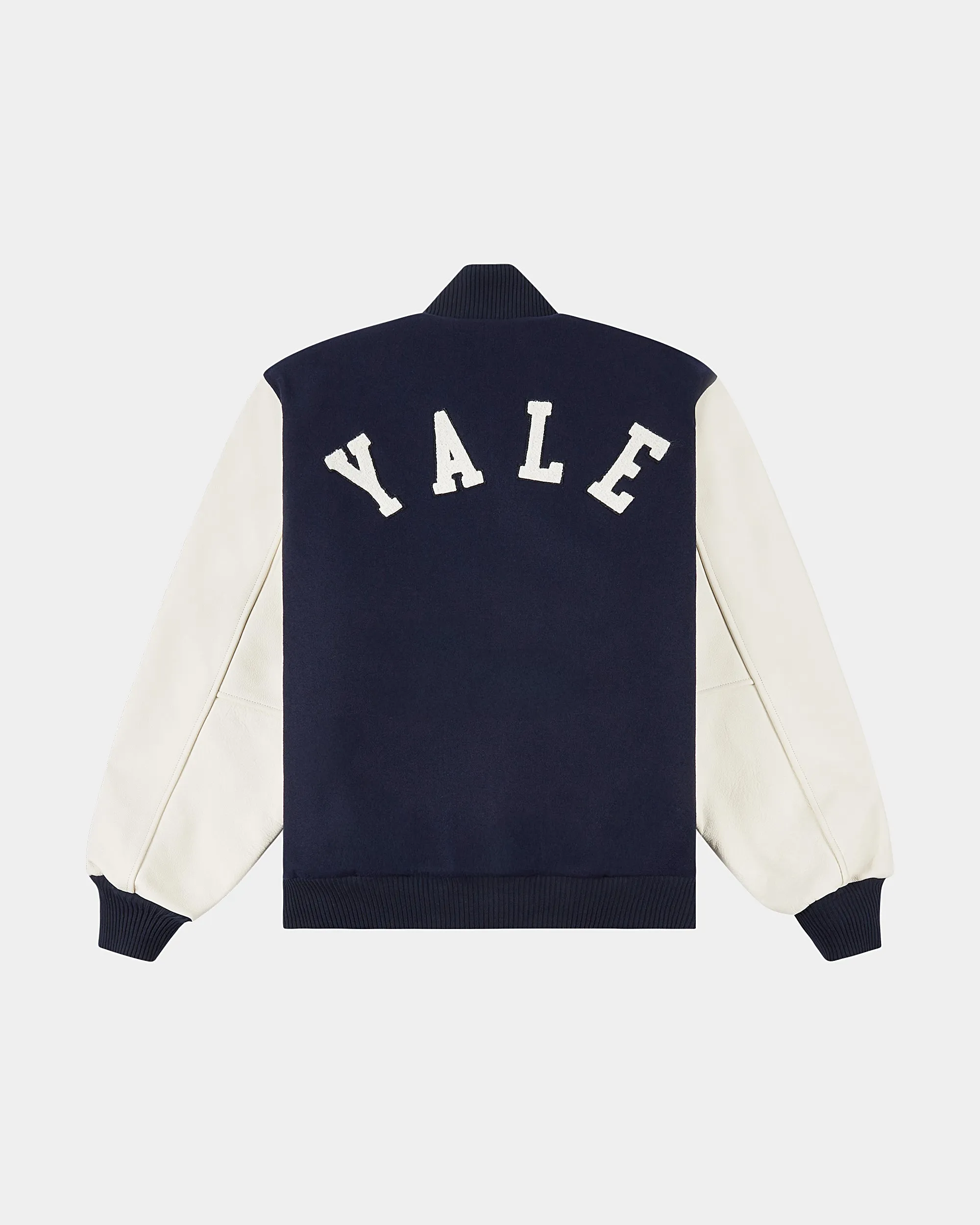 Yale University Wool & Leather Varsity Jacket sold by Ebbets Field Flannels product image thumbnail 2