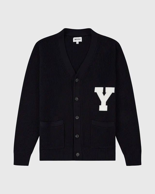 Yale University Varsity Cardigan sold by Ebbets Field Flannels