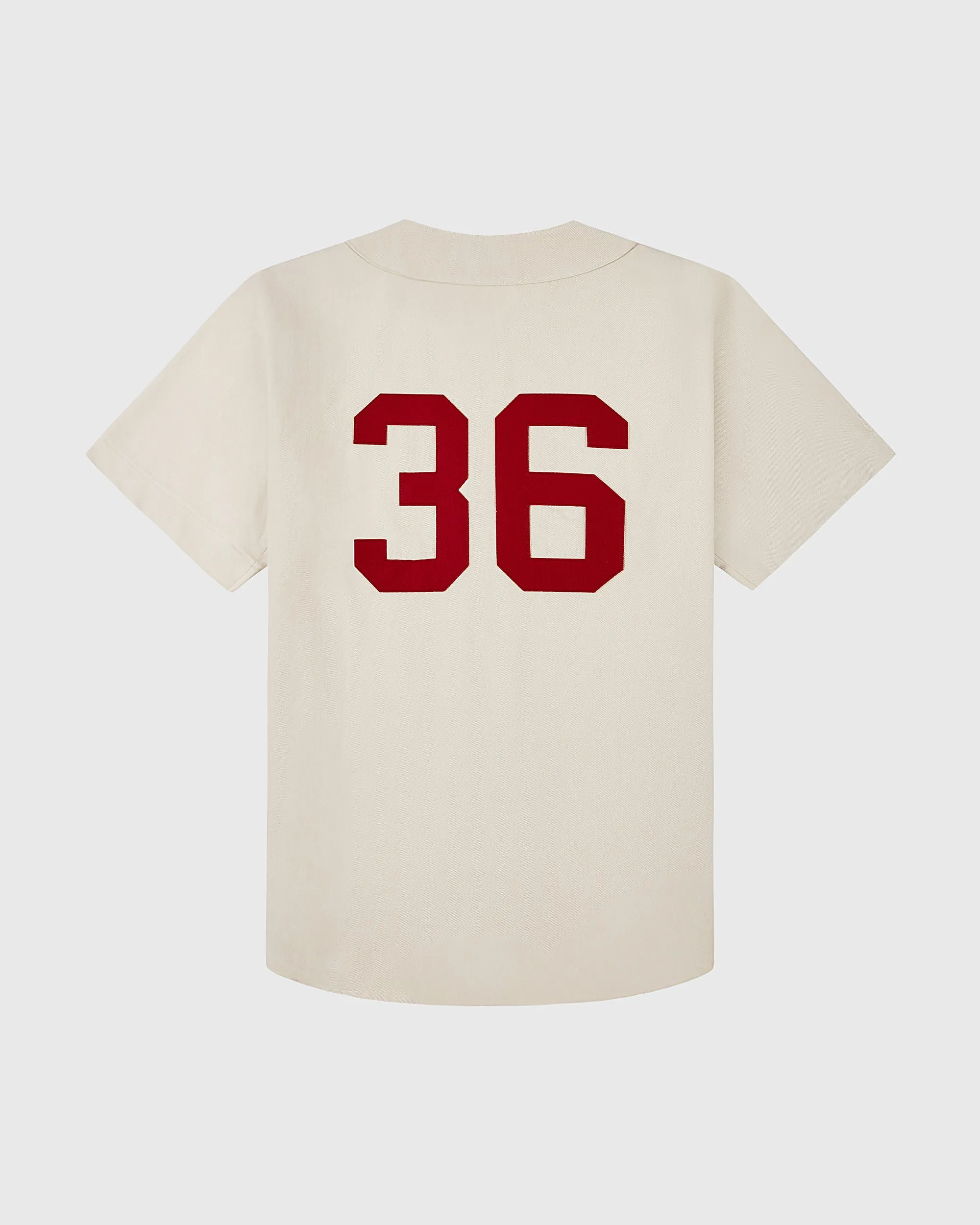 Harvard University Cotton Twill Baseball Jersey sold by Ebbets Field Flannels product image thumbnail 2