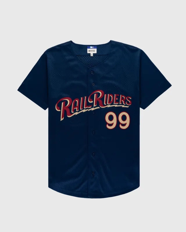 Aaron Judge Scranton/Wilkes-Barre Railriders Mesh Button-Up Jersey made by Ebbets Field Flannels