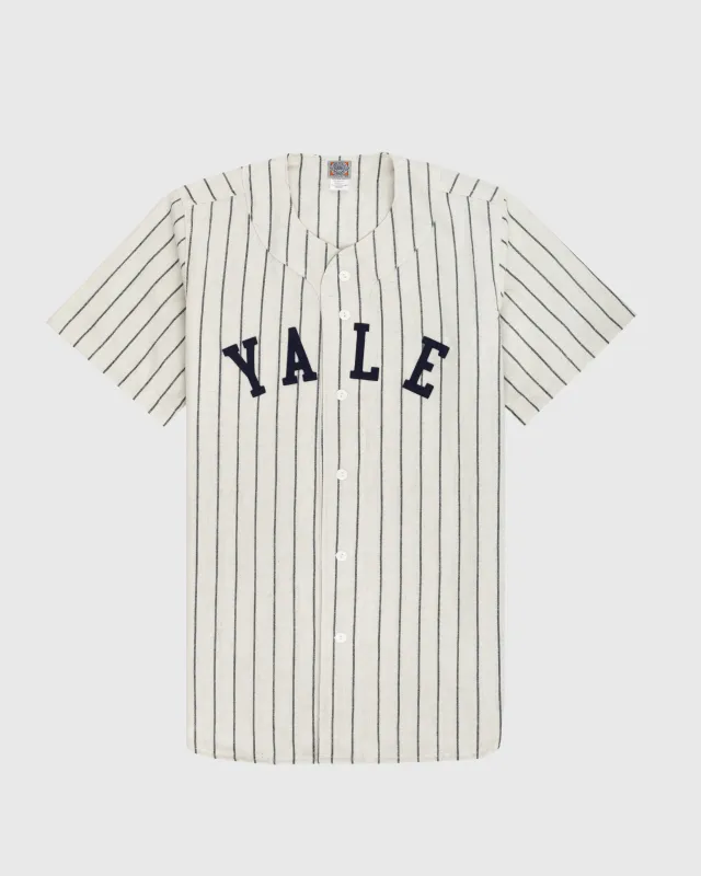 Yale University 1948 Authentic Wool Home Baseball Jersey sold by Ebbets Field Flannels