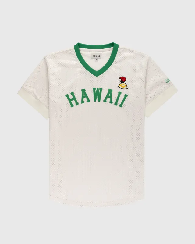 Hawaii Islanders (PCL) Mesh V-Neck Mesh Jersey sold by Ebbets Field Flannels