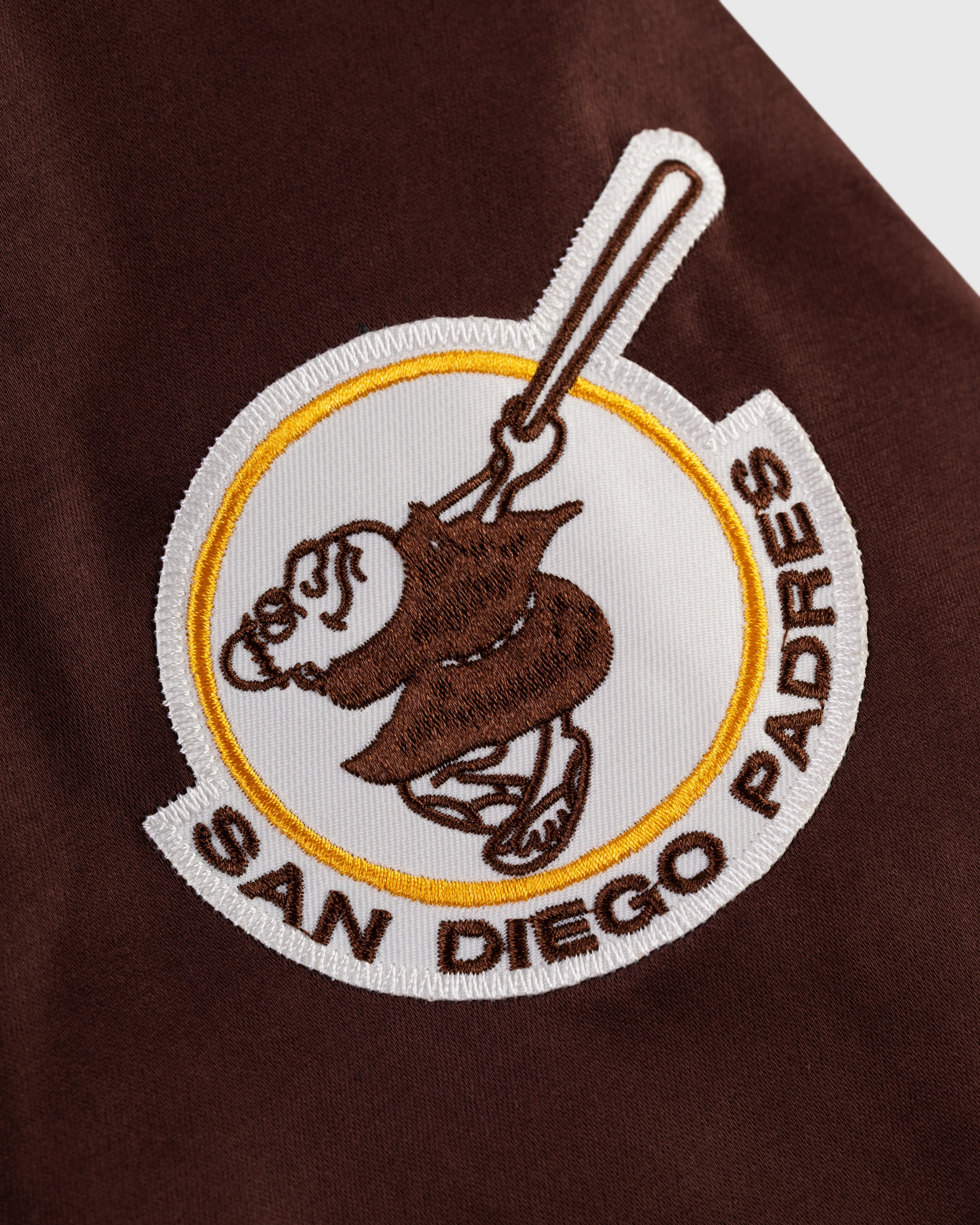 San Diego Padres 1969 Satin Windbreaker Jacket sold by Ebbets Field Flannels product image thumbnail 3