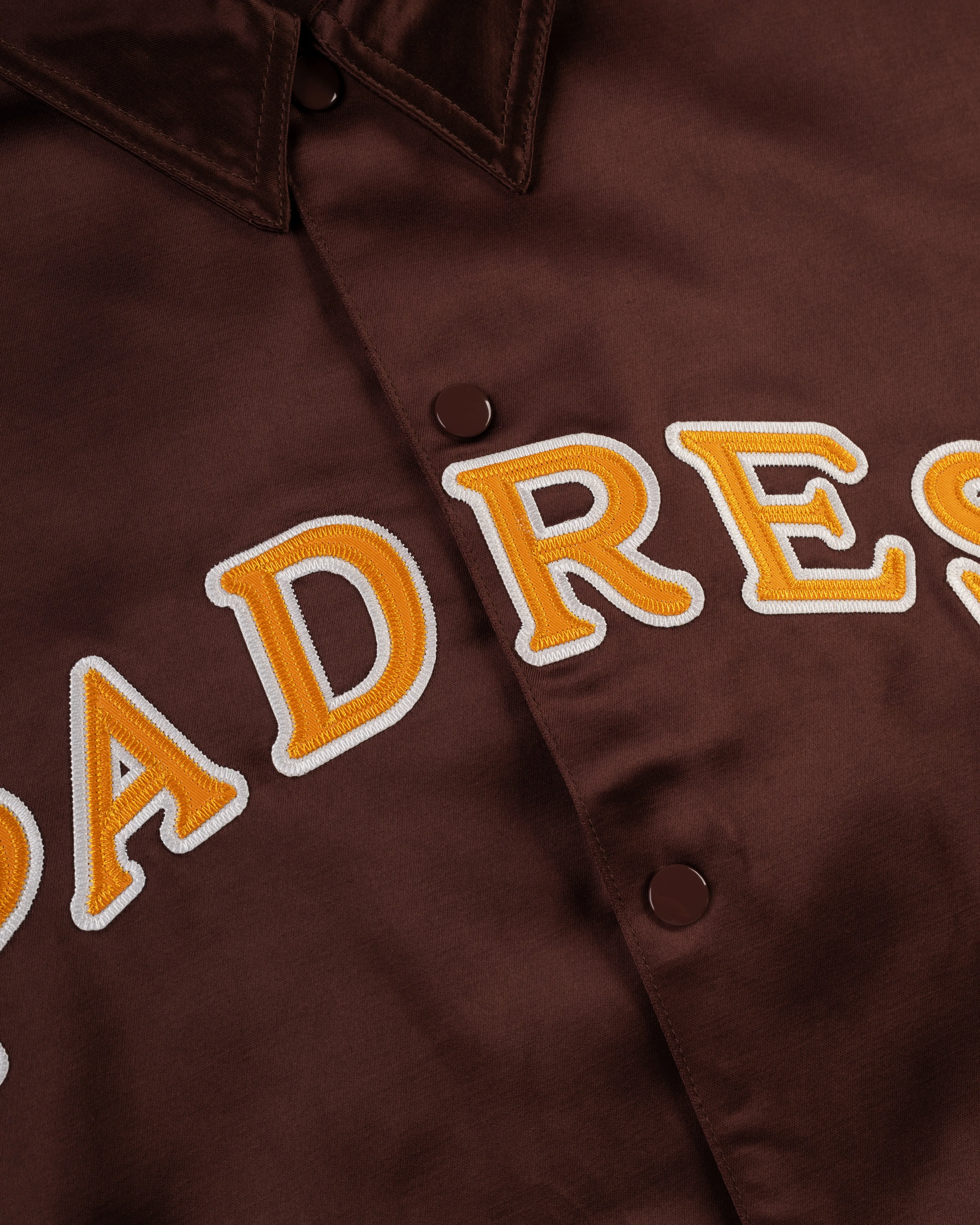 San Diego Padres 1969 Satin Windbreaker Jacket sold by Ebbets Field Flannels product image thumbnail 2