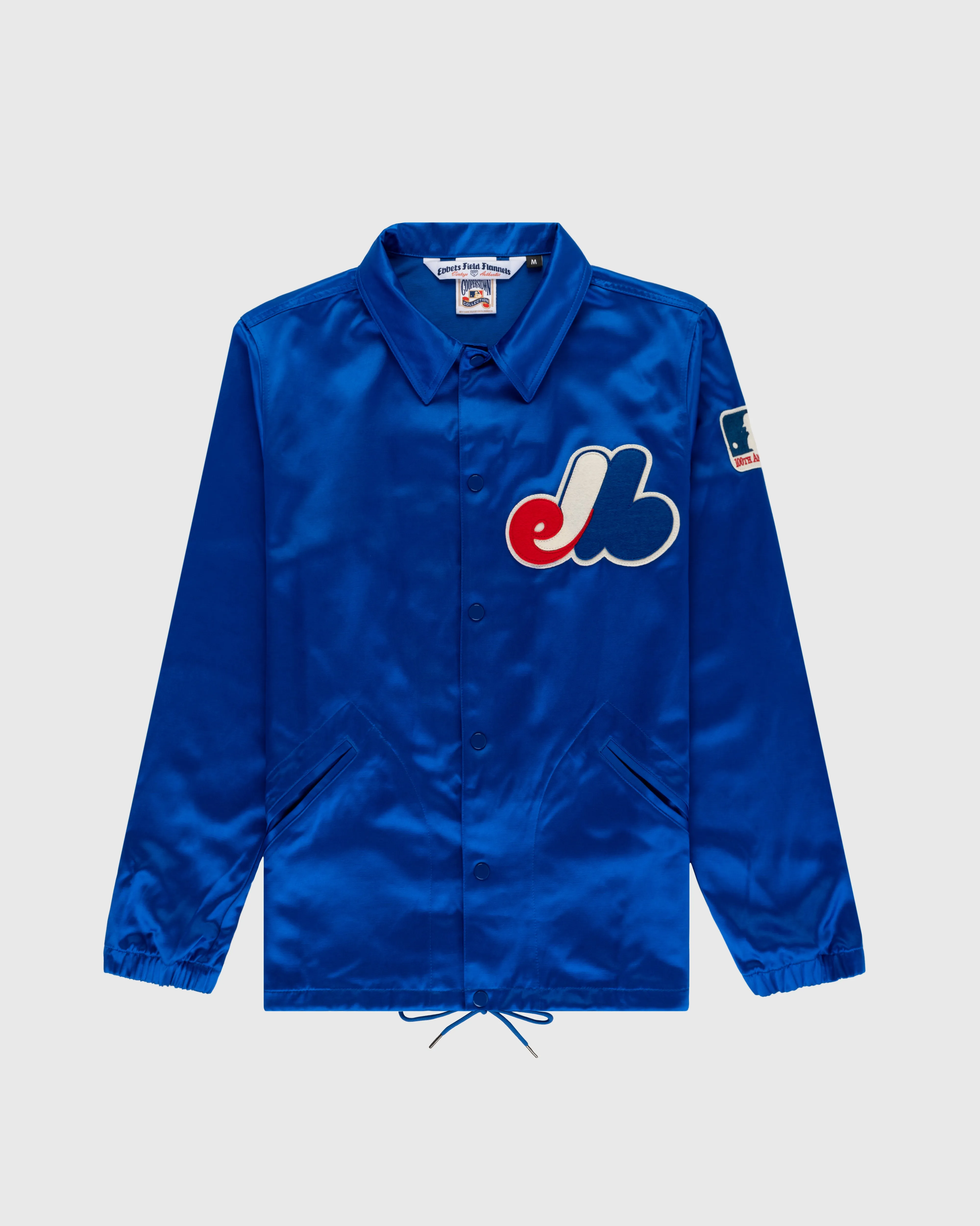 Montreal Expos 1969 Satin Windbreaker sold by Ebbets Field Flannels