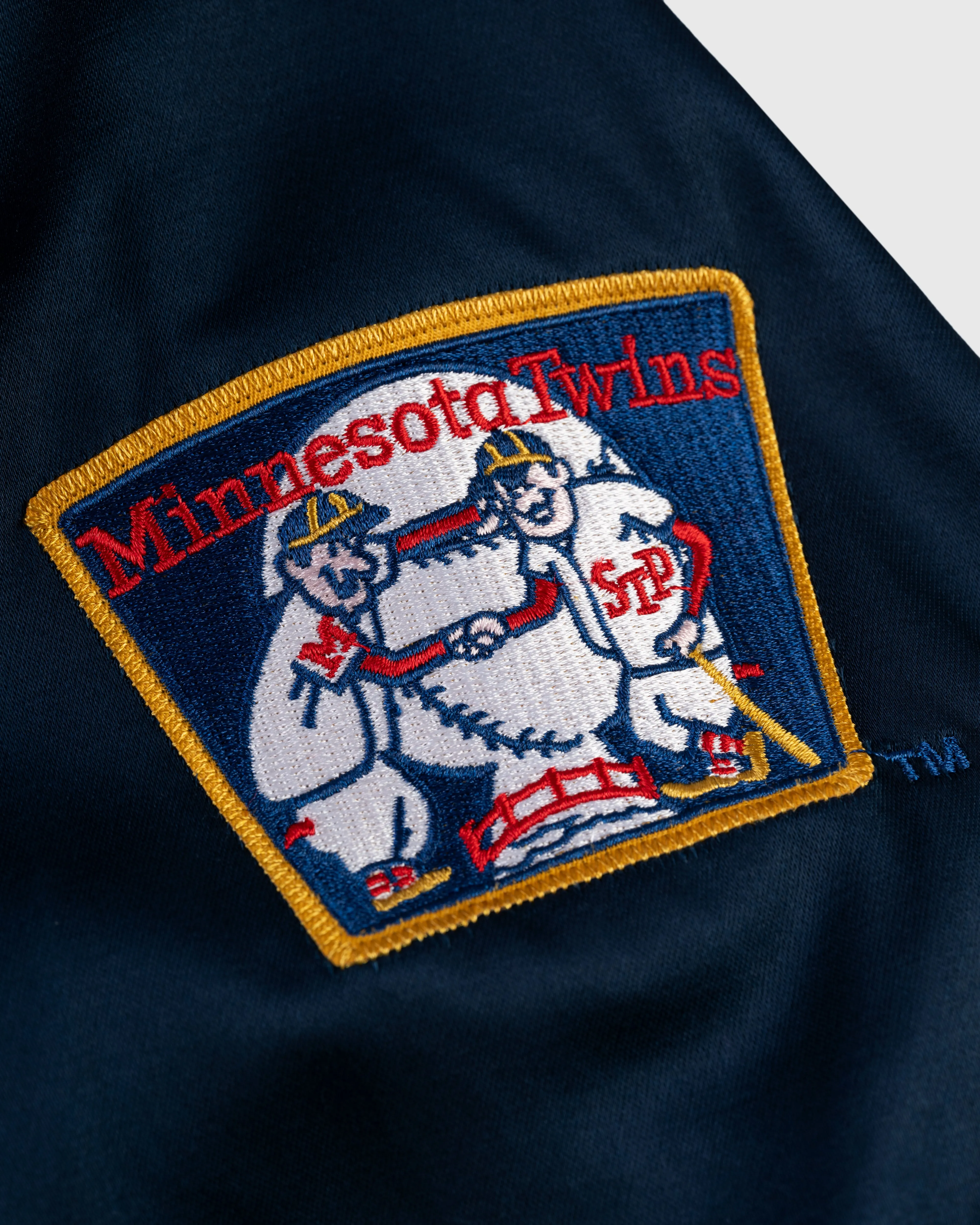 Minnesota Twins 1966 Satin Windbreaker Jacket sold by Ebbets Field Flannels product image thumbnail 3